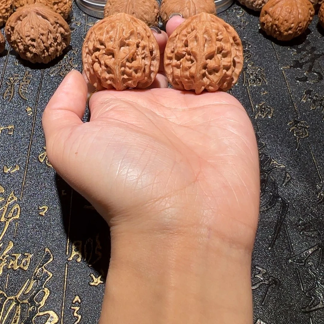 吊坠文玩核桃苹果38手把件150