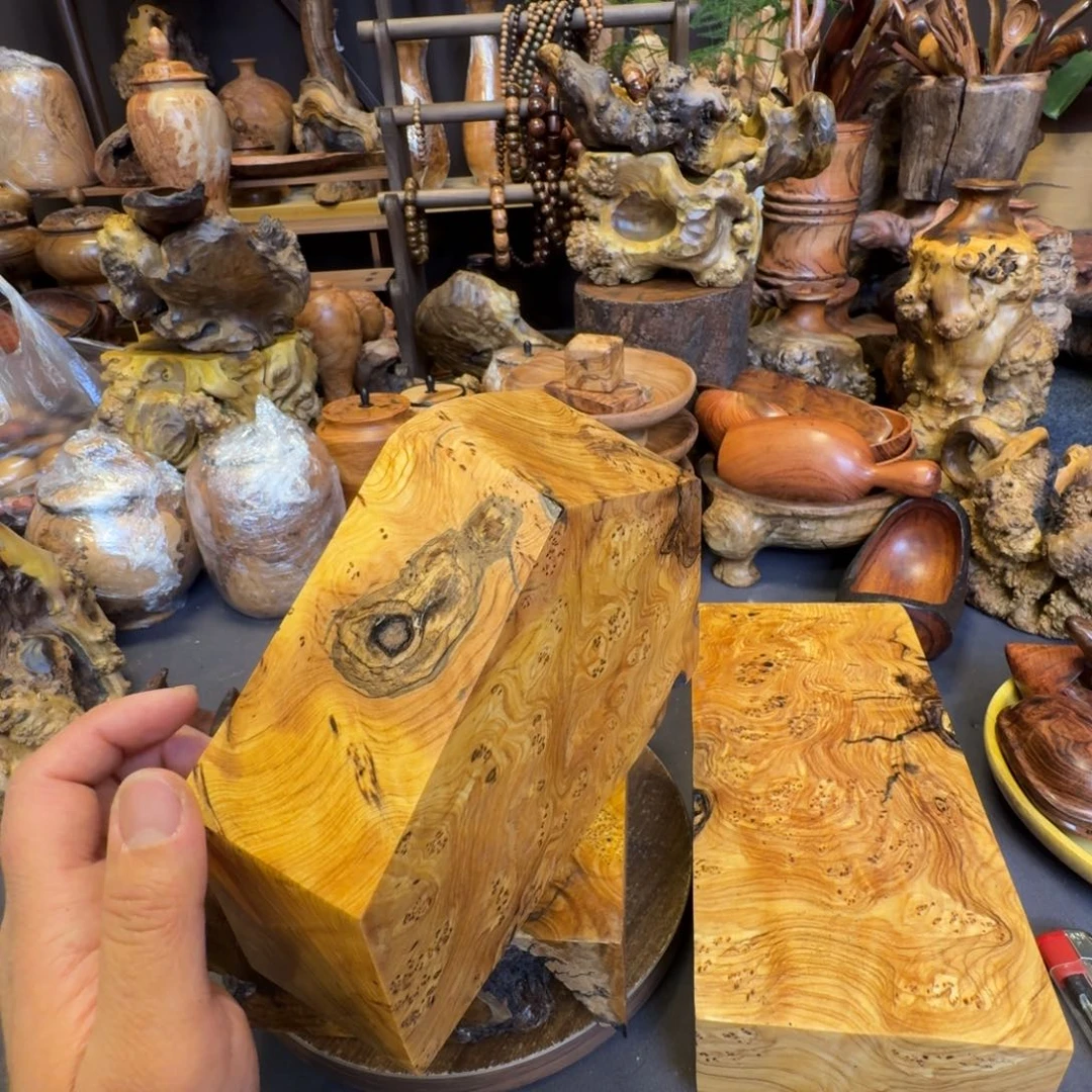 花梨木类贵黄鬼柳紫檀麻梨等硬木手作