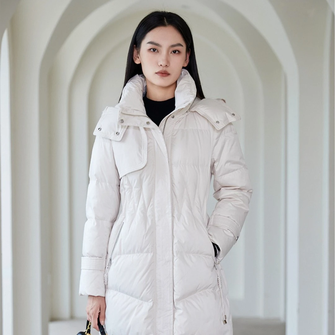 【粉丝专属】羽绒服中长款连帽女士保暖冬季时尚M427302647