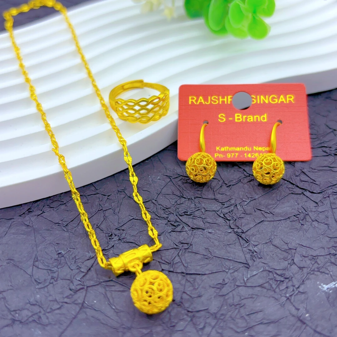 铜合金项链 高档婚礼必备款410-28-1气质时尚女款百搭欧美长款夸