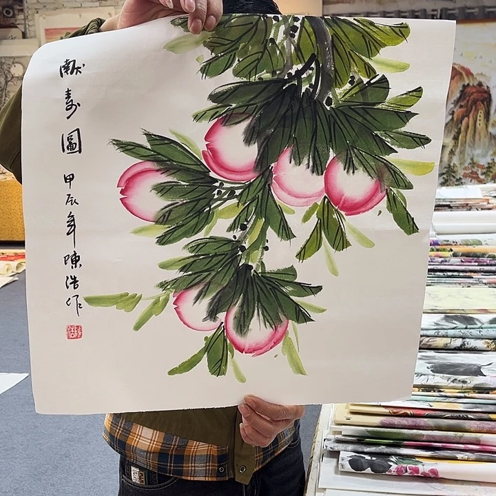 国画手绘图的设计风格