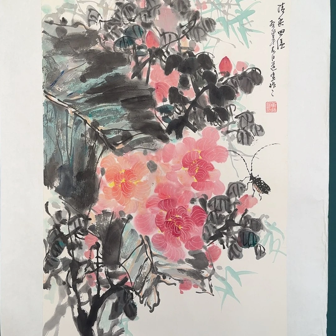 国画董老师的作品