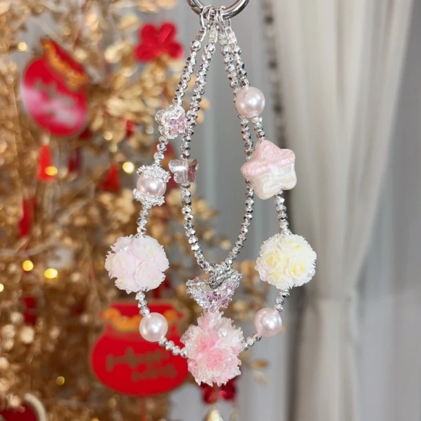 尤米饰品 卡庭原创手机链 K2040