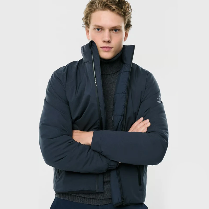 西班牙高端牛货！飞丽丝保暖棉秋冬男士时尚休闲环保外套棉衣夹克