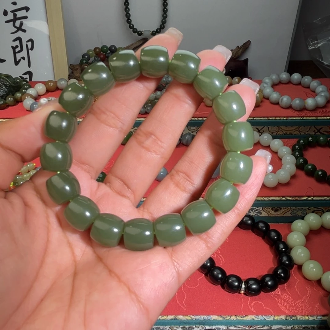 和田玉手链未镶嵌
