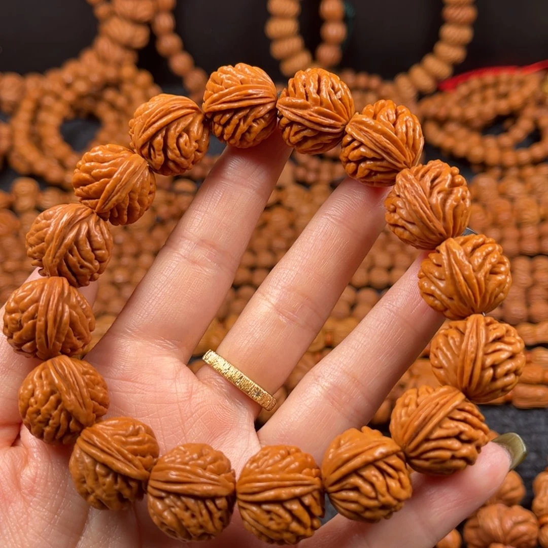 手串桃核A6链接手串