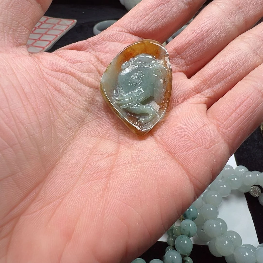 定制翡翠未镶嵌风*精