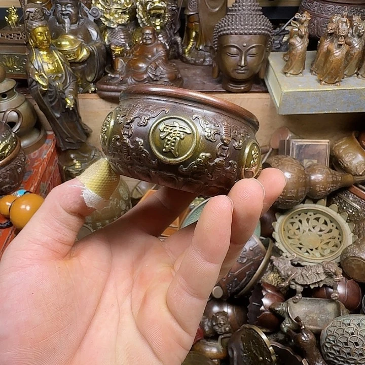 铜材质文玩摆件装饰