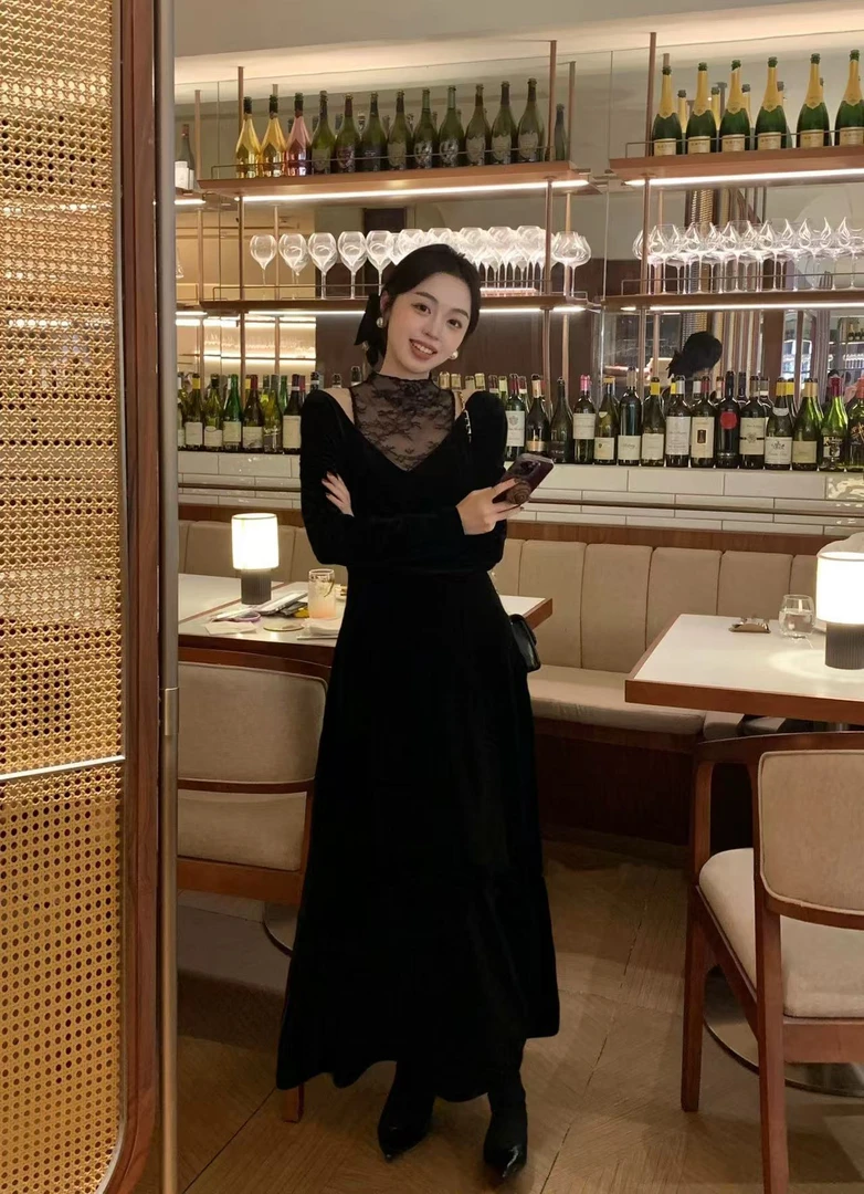 裙长120    6283【美叶子】连衣裙