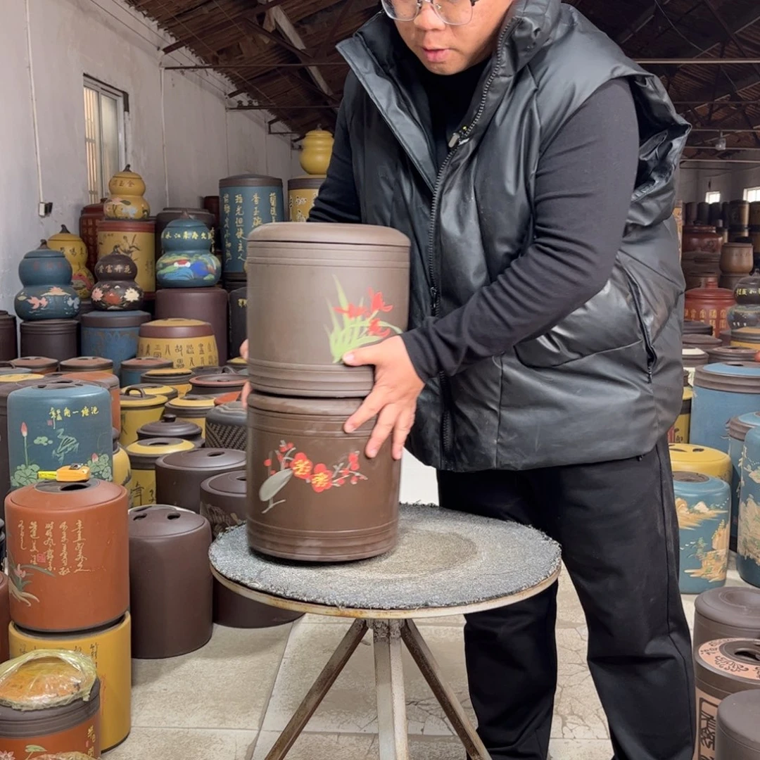 紫砂茶叶罐茶叶罐
