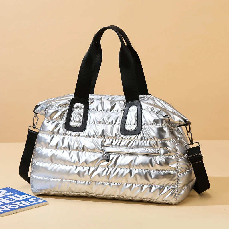 瑜伽健身手提包女休闲运动包干湿分离防水游泳包单肩行李大包