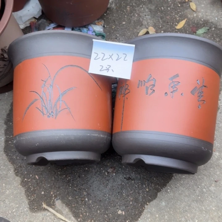 紫砂花盆特价商品