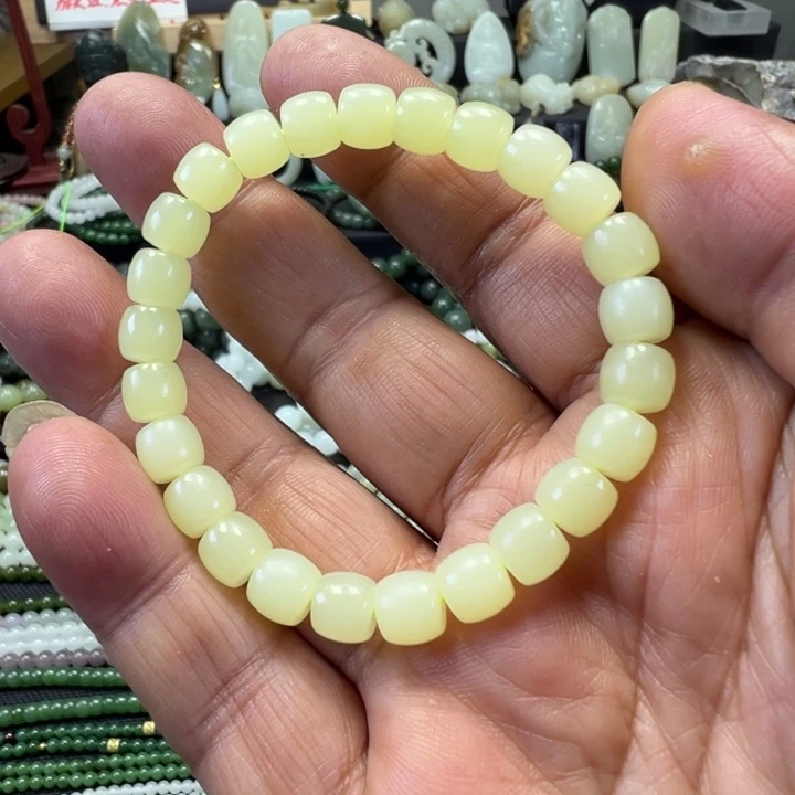 和田玉未镶嵌套链