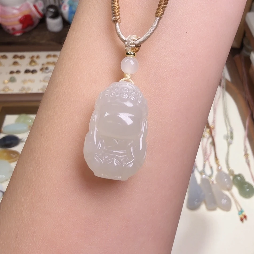 水晶摆件银S925镶嵌