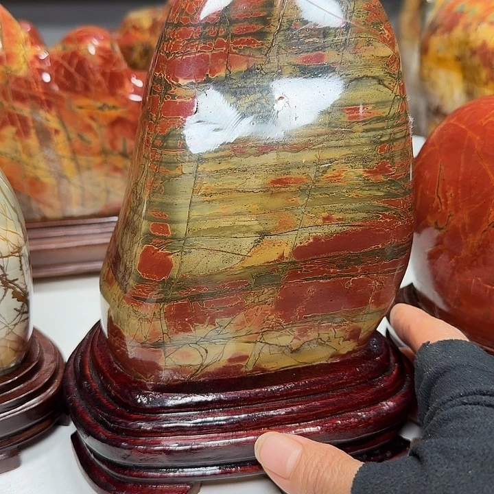 石材乳源县彩石摆件