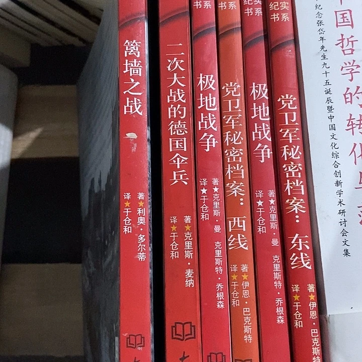 微瑕   6本  纪实的书