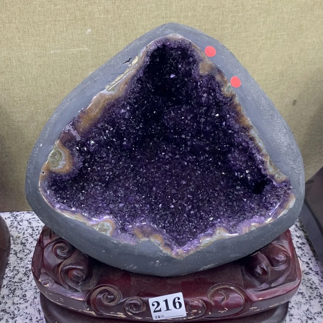 水晶大型摆件（非配饰）未镶嵌紫水晶