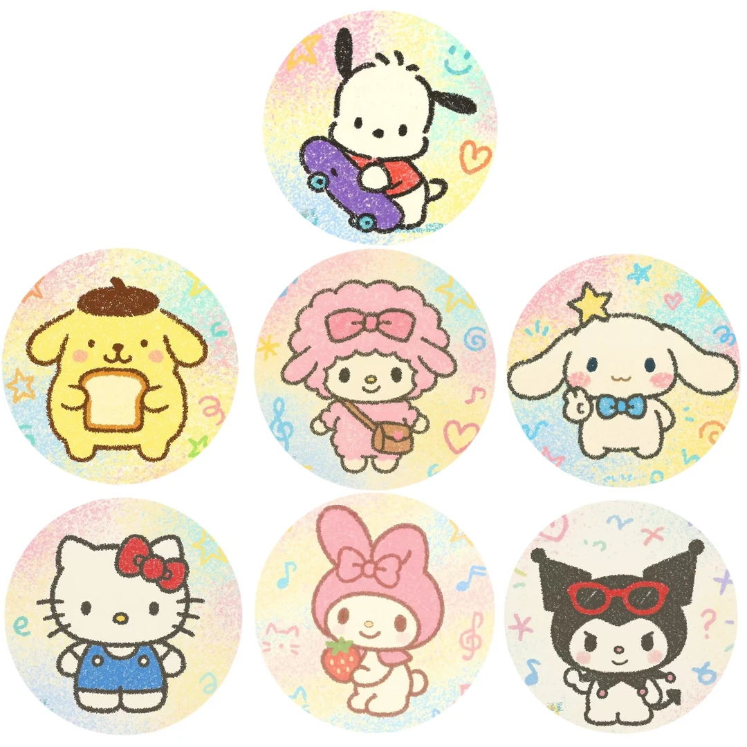 三丽鸥 三大系列徽章