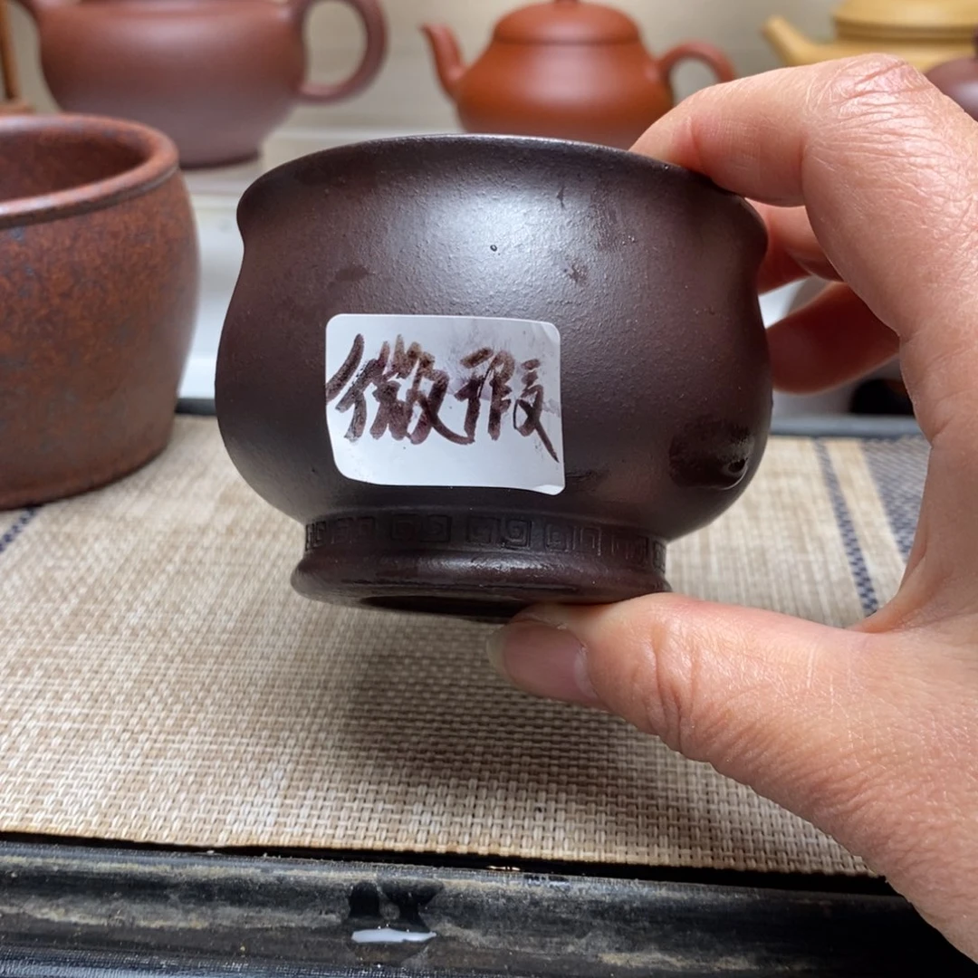 茶壶紫砂原矿纯石红120毫升