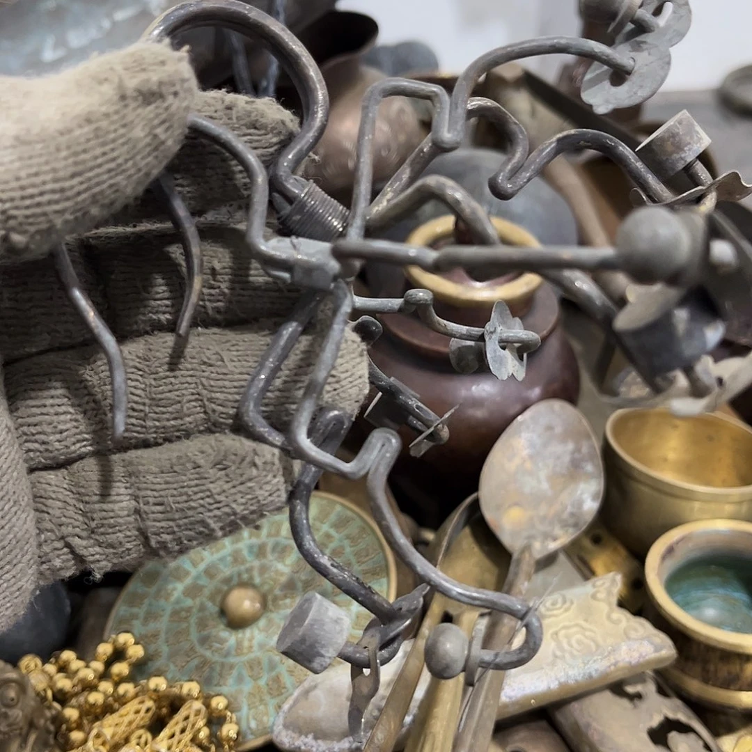 辽***7闪电购铜摆件工艺品