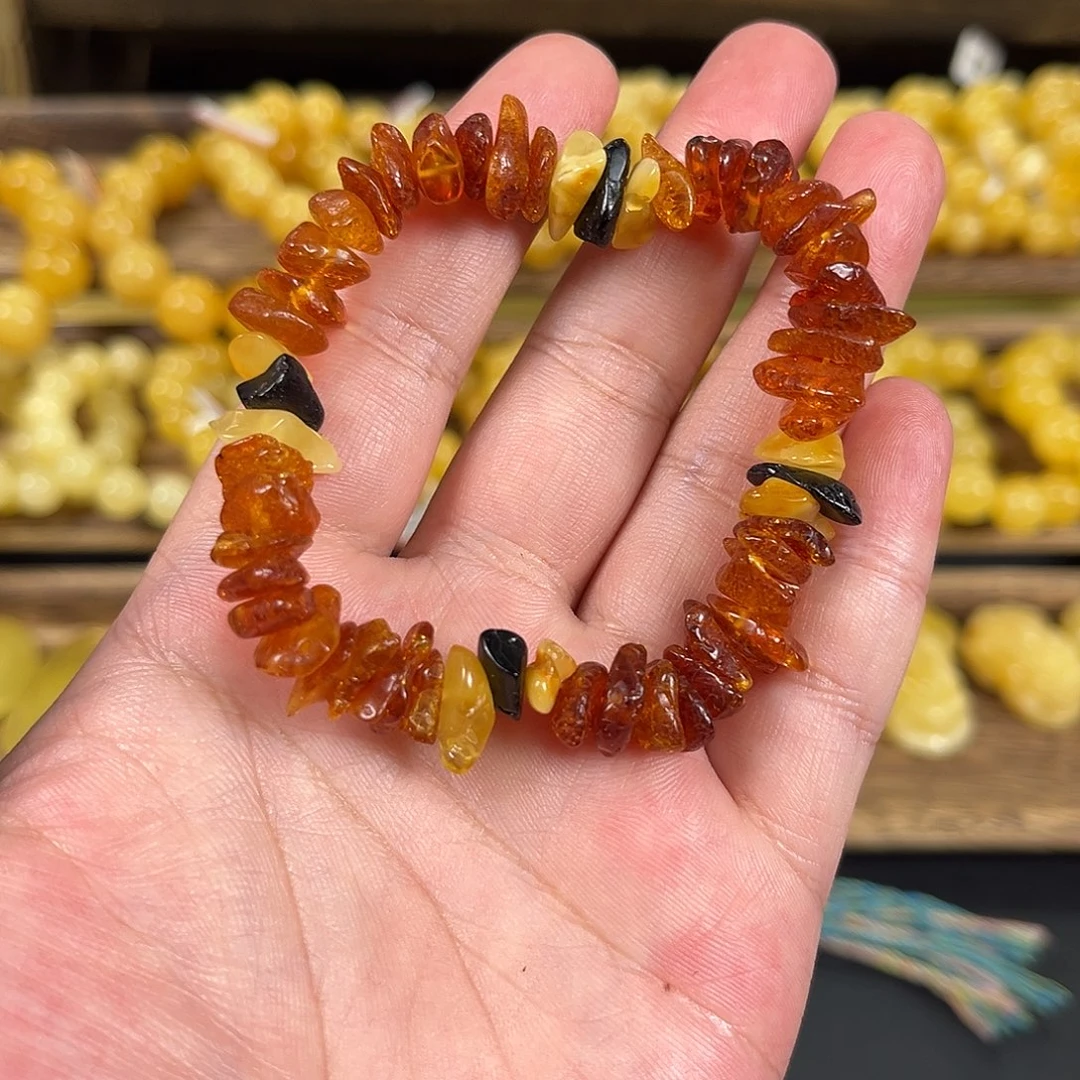 未镶嵌琥珀裸石琥珀手串