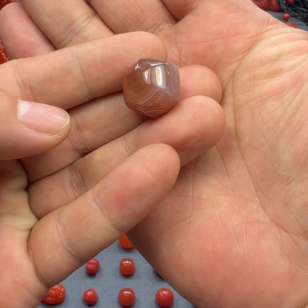 南红玛瑙单珠未镶嵌岚*