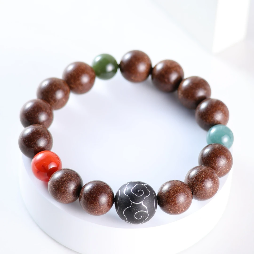 【西泠墨香】合香珠 1.2苏合单圈手串 MX040