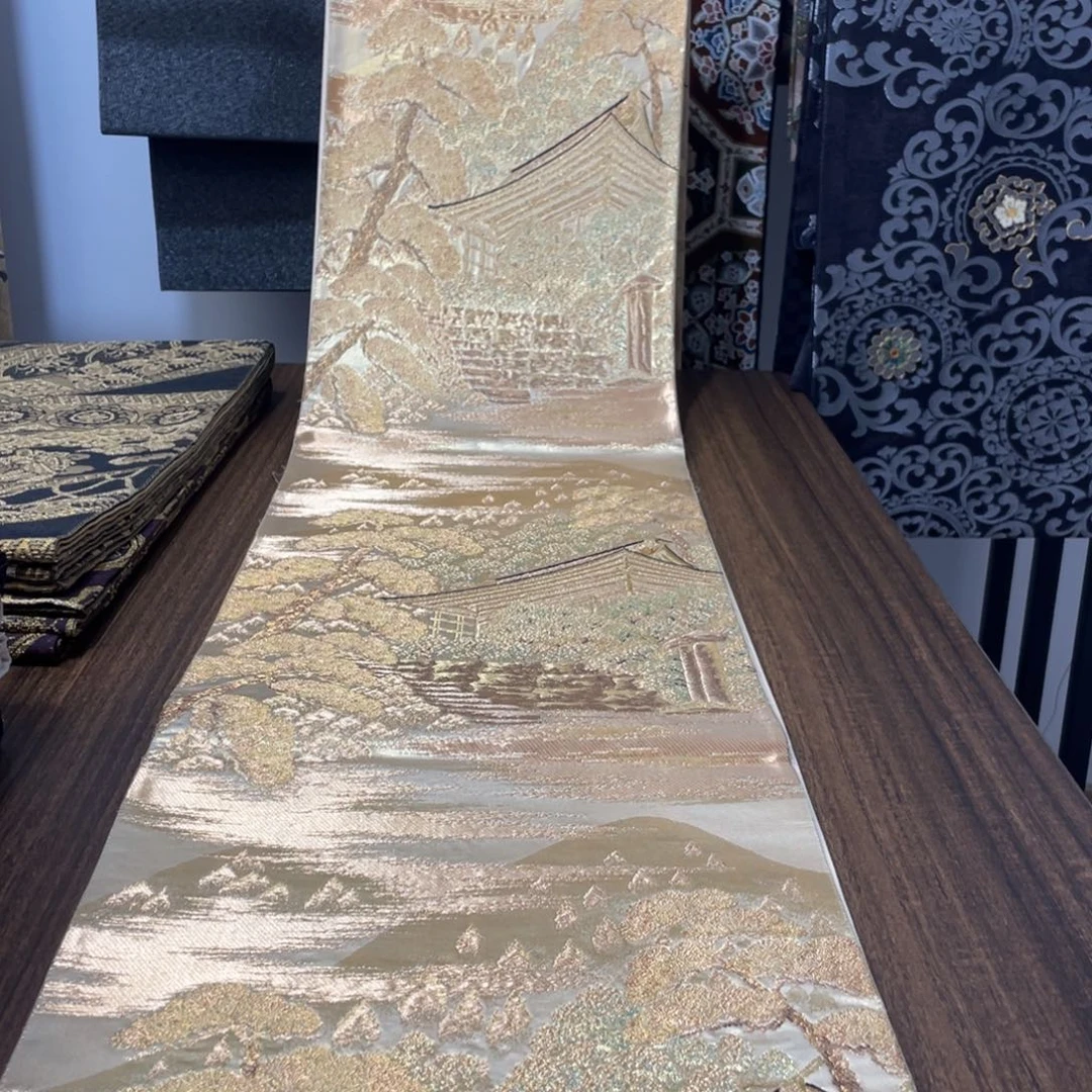 织绣唐锦西阵织桌旗35