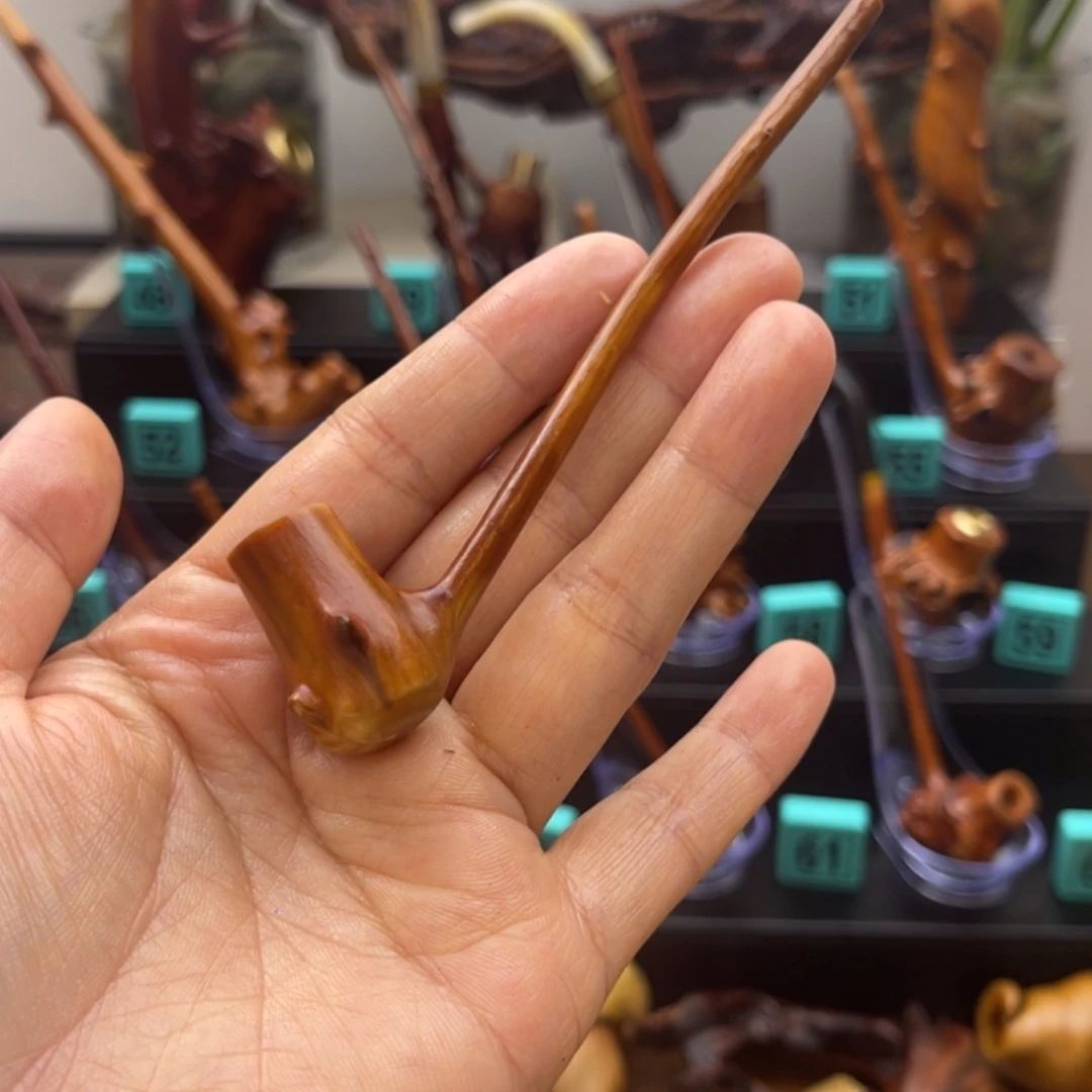 北***爷贵州檬子木烟斗一物一拍