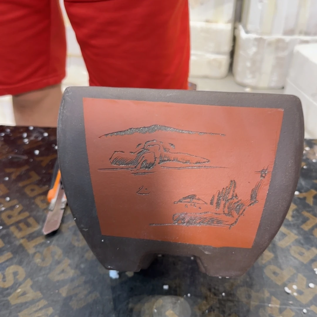 紫砂花盆口口口经20