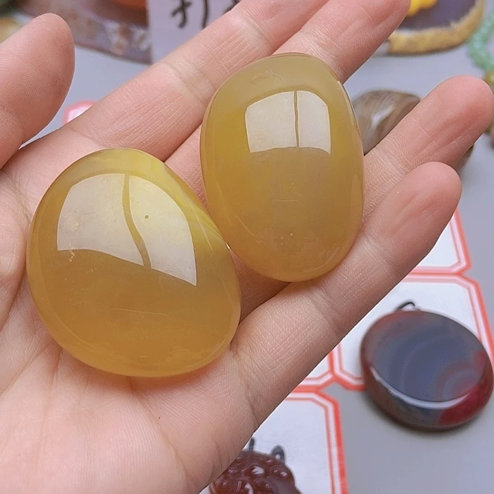 【闪购商品】玛瑙/玉髓珠宝半成品未镶嵌孙*