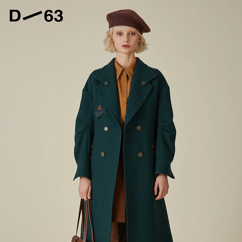 【尚雅】D63长大衣（女式大衣）5W4D65117