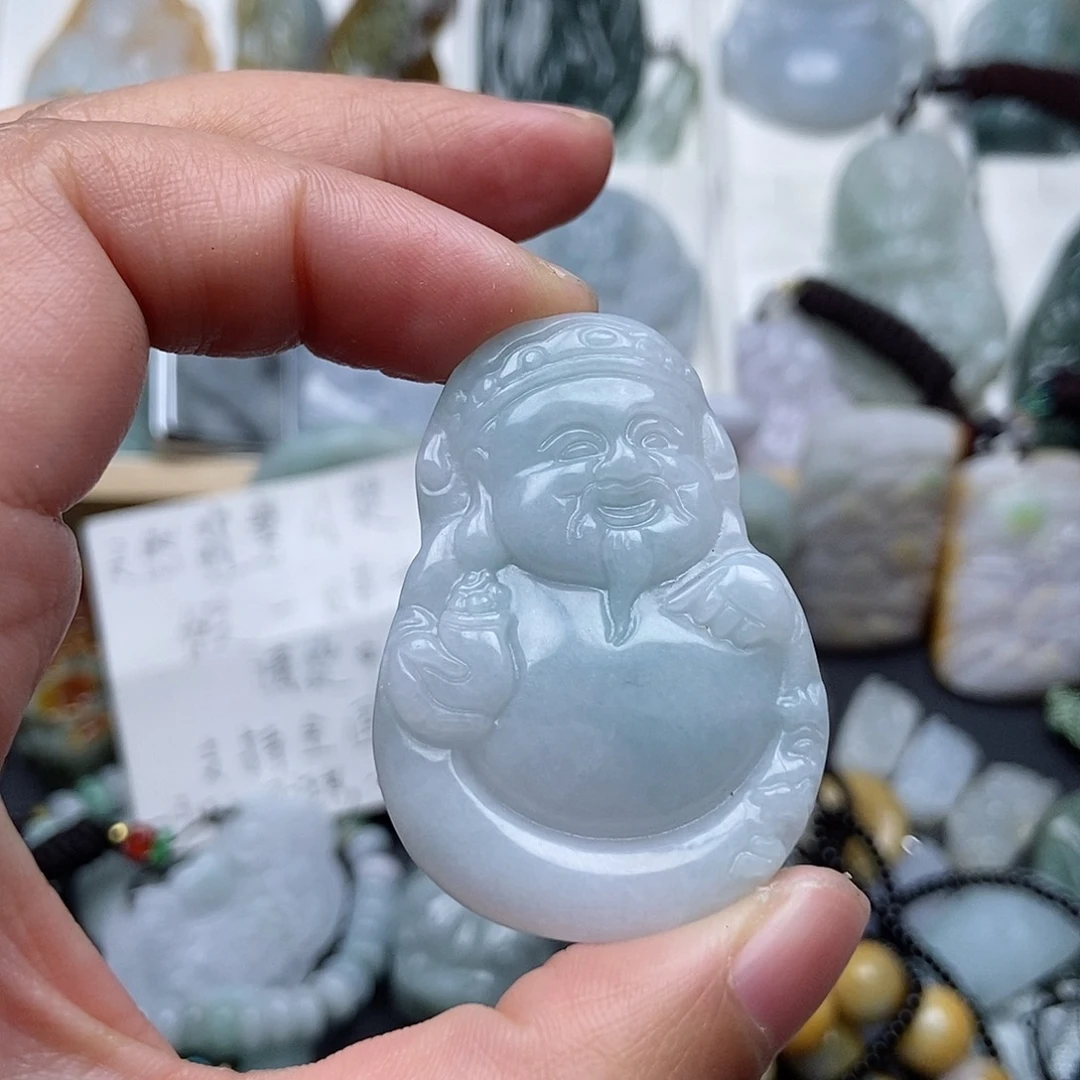 翡翠吊坠(不含链)未镶嵌翡翠