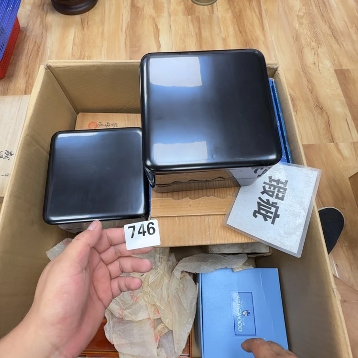 瓷片工艺品摆件瓷器摆件正能量