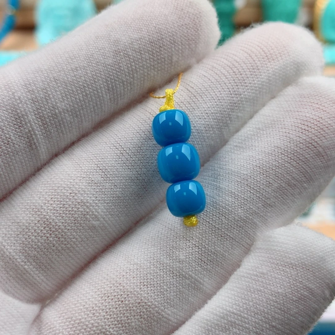 绿松石未镶嵌发饰7-6.5-6.5