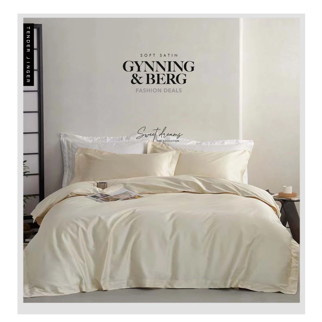 Tender Jinger｜居家生活 良壤D奢酒店风120支全棉被套简约四件套