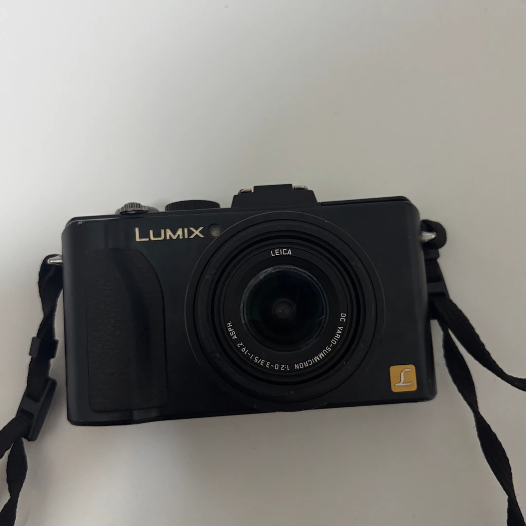 9新 Panasonic/松下 lx5黑色专业级卡片机带配件