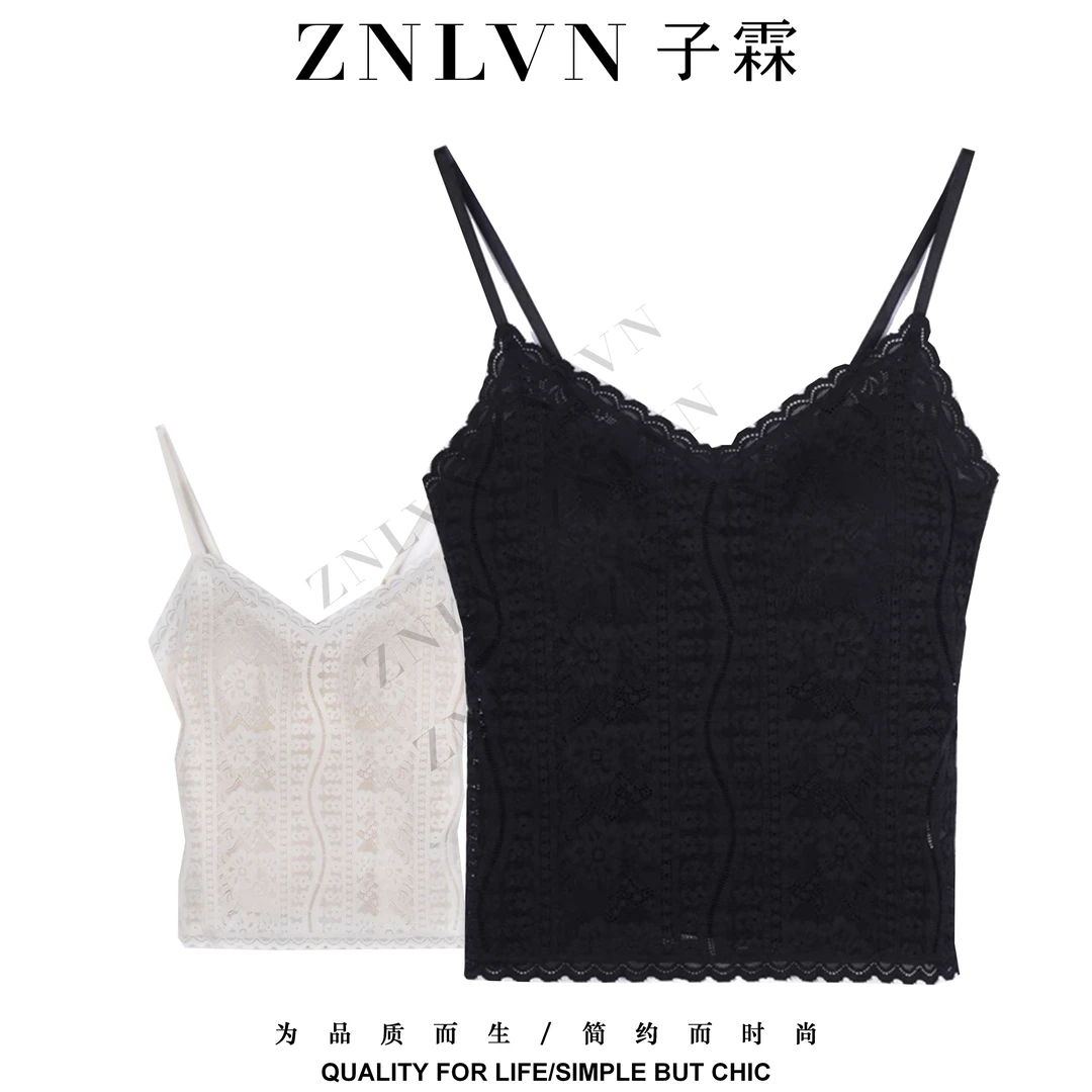 【金姐专属】ZNLVN夏季轻奢设计高级吊带美背时尚背心152M9177
