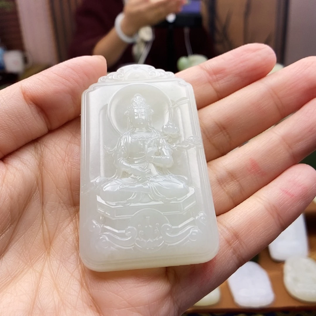 颈饰未镶嵌和田玉一**爹