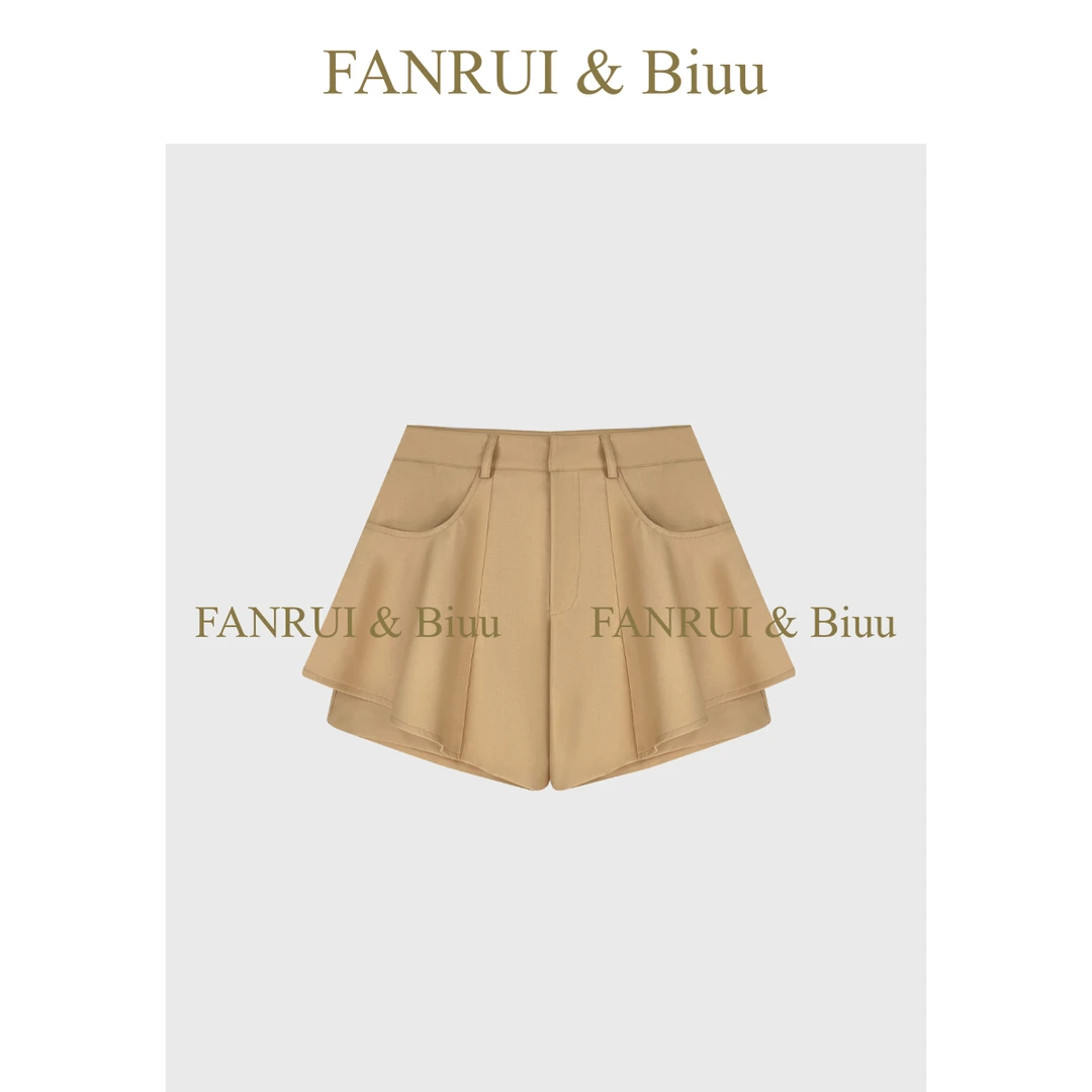 FANRUI/泛芮「贝贝biuu」夏季旅游出街休闲百搭显瘦半身裤裙B15806