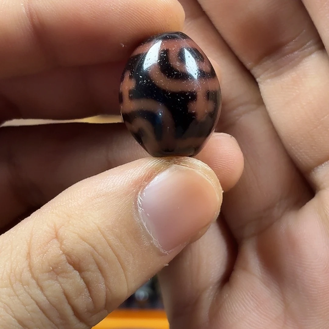 夜***色玛瑙/玉髓未镶嵌颈饰