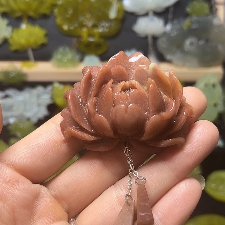 领***悟未镶嵌蛇纹石玉发饰