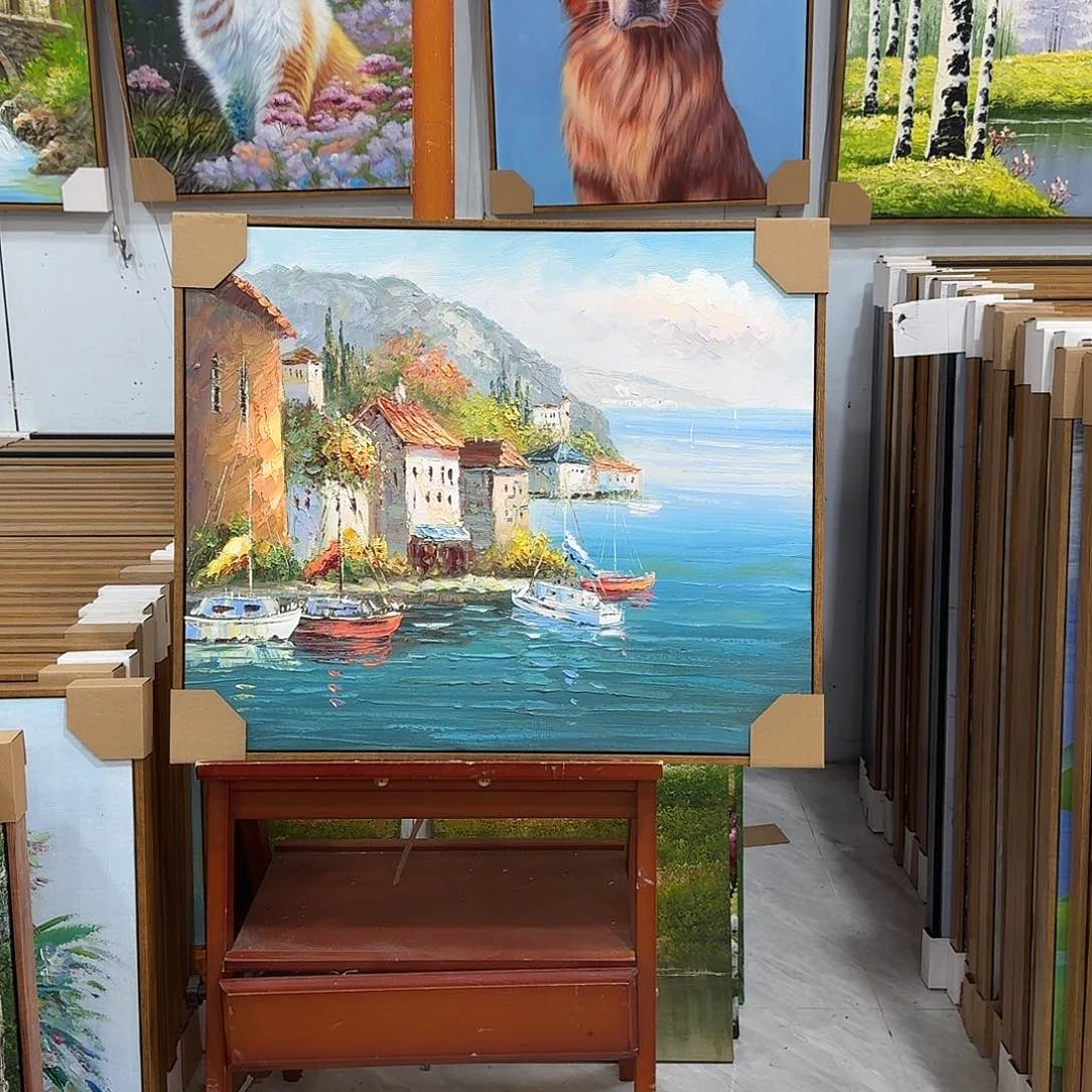 油画5060油画作品展作品展作品集展