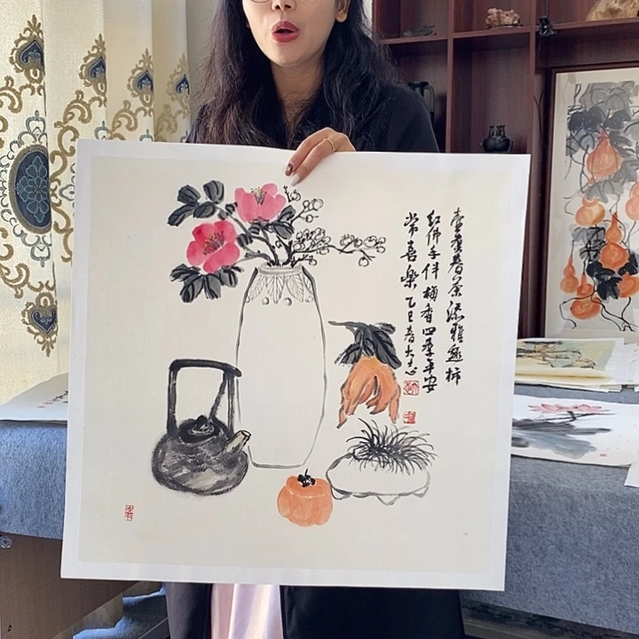 国画纯手绘国画写意作品