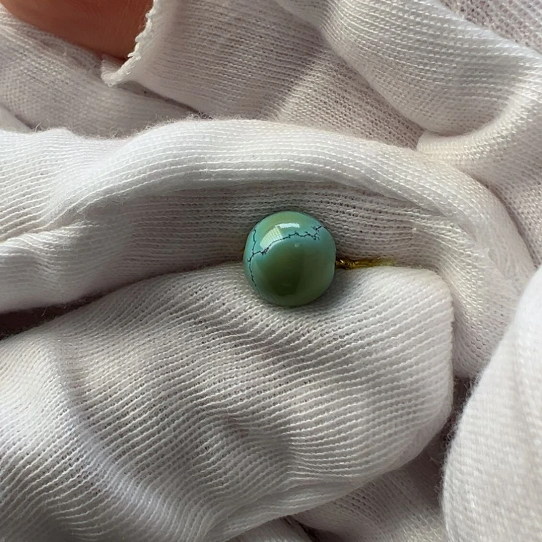 绿松石未镶嵌配饰直径9