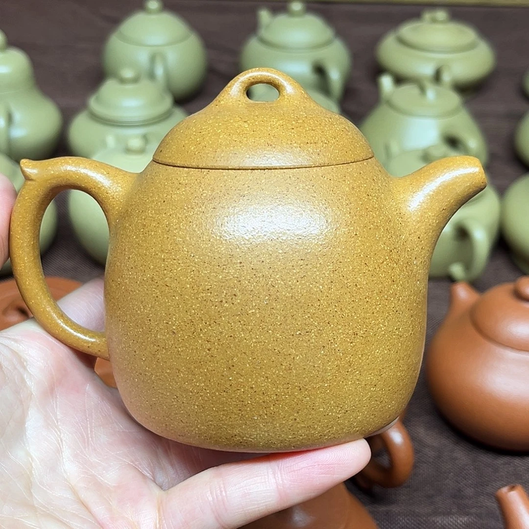 茶壶段泥黄金段秦权240cc