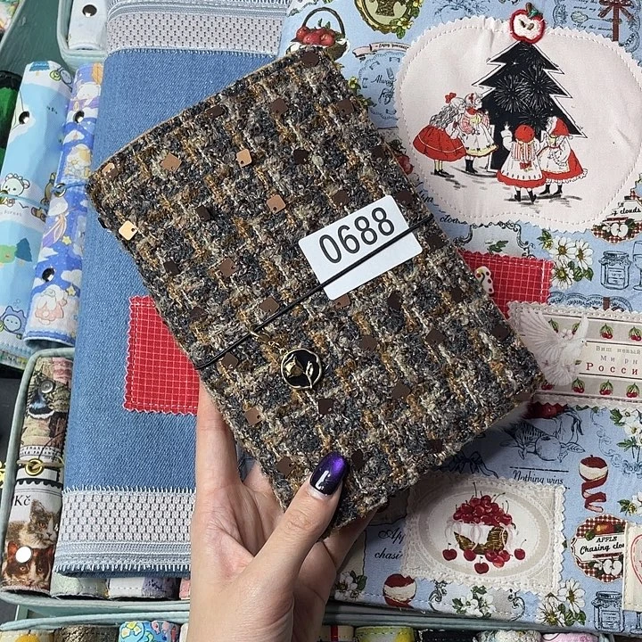 织绣A6活页不带纸0688