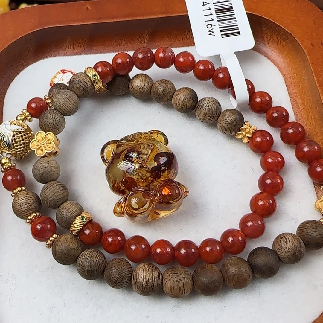 琥珀珠宝奇石未镶嵌双*?