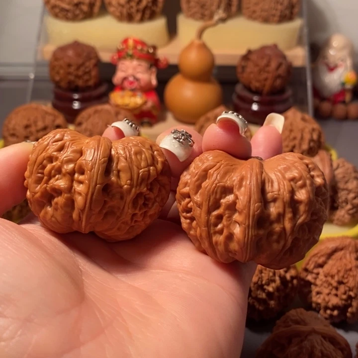 文玩核桃吊坠44➕平谷元宝