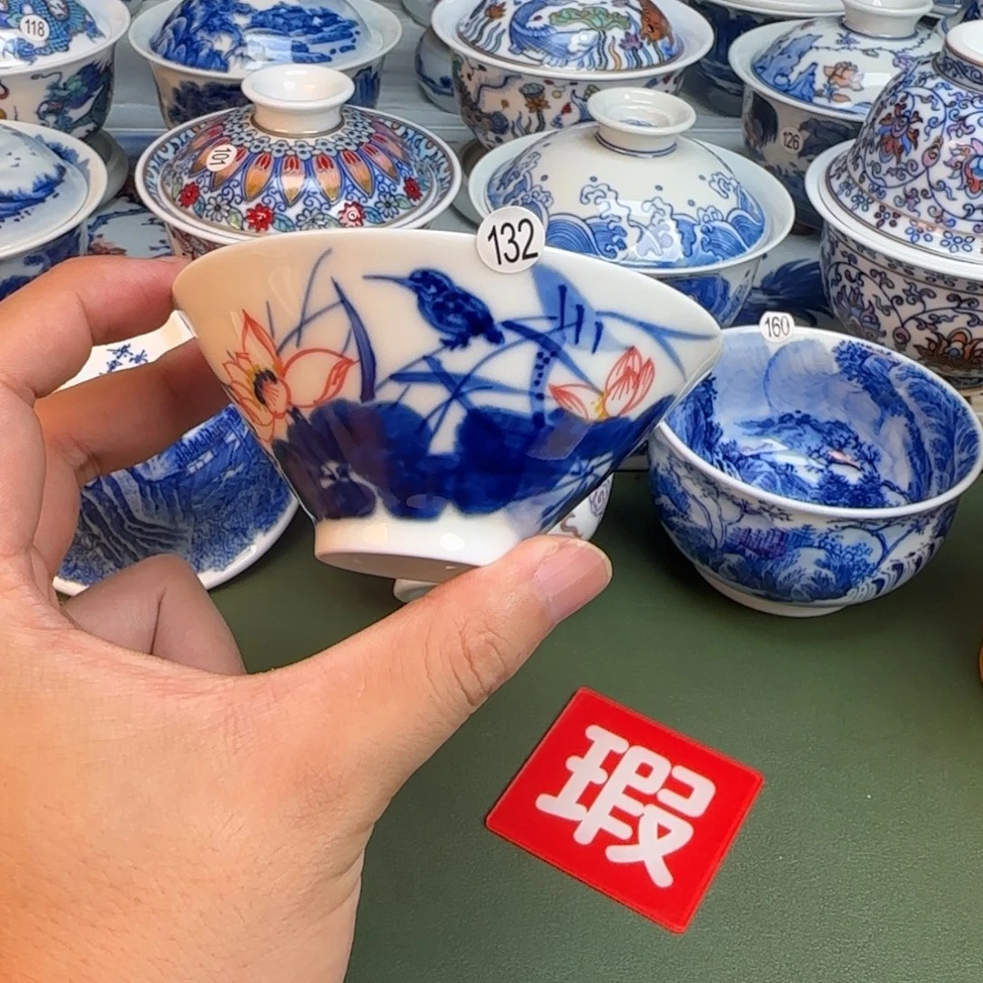 彦祖纯手工手绘茶具132